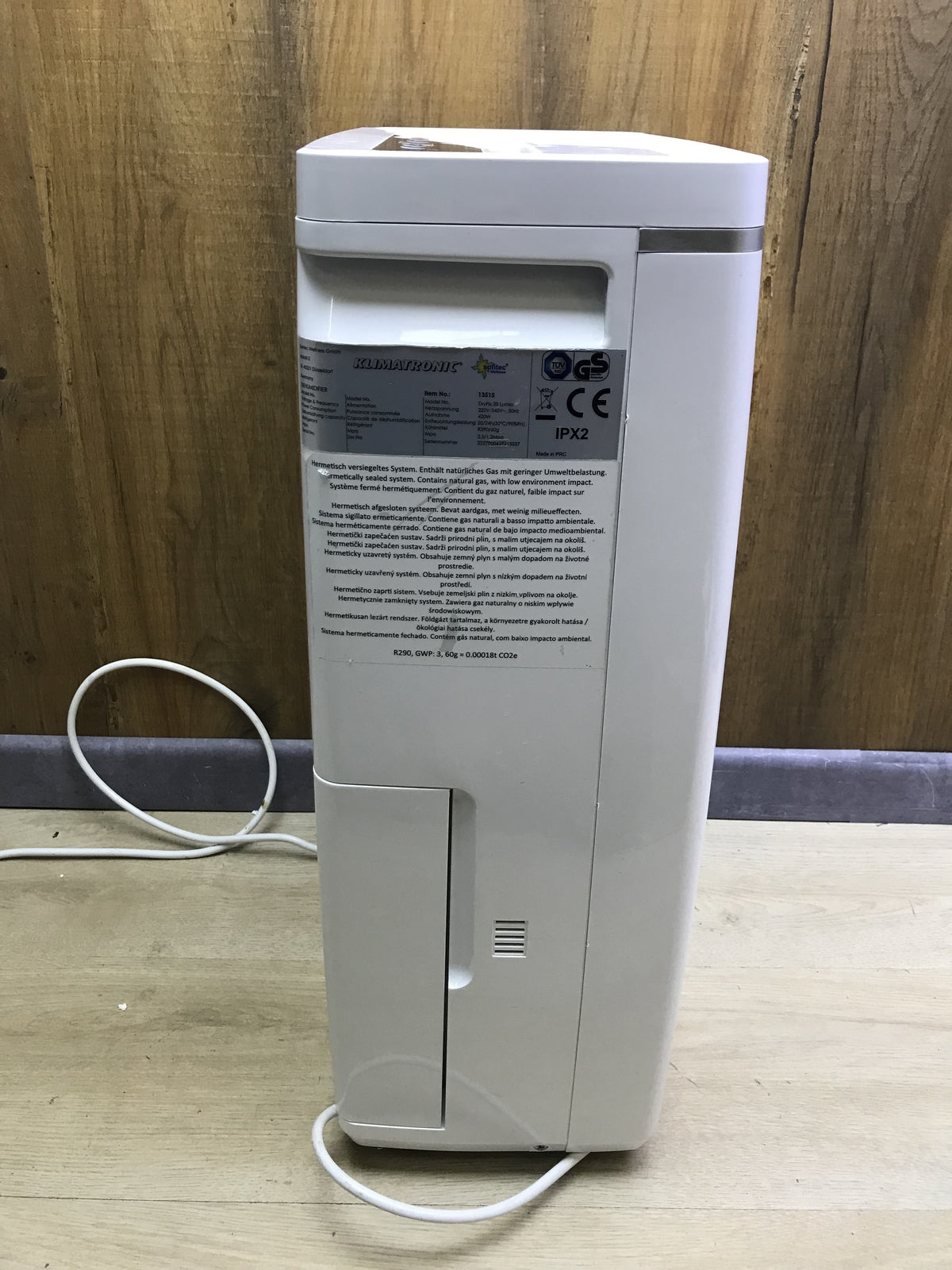 Suntec Wellness DryFix 20 Lumio Luftentfeuchter 13515, I30572