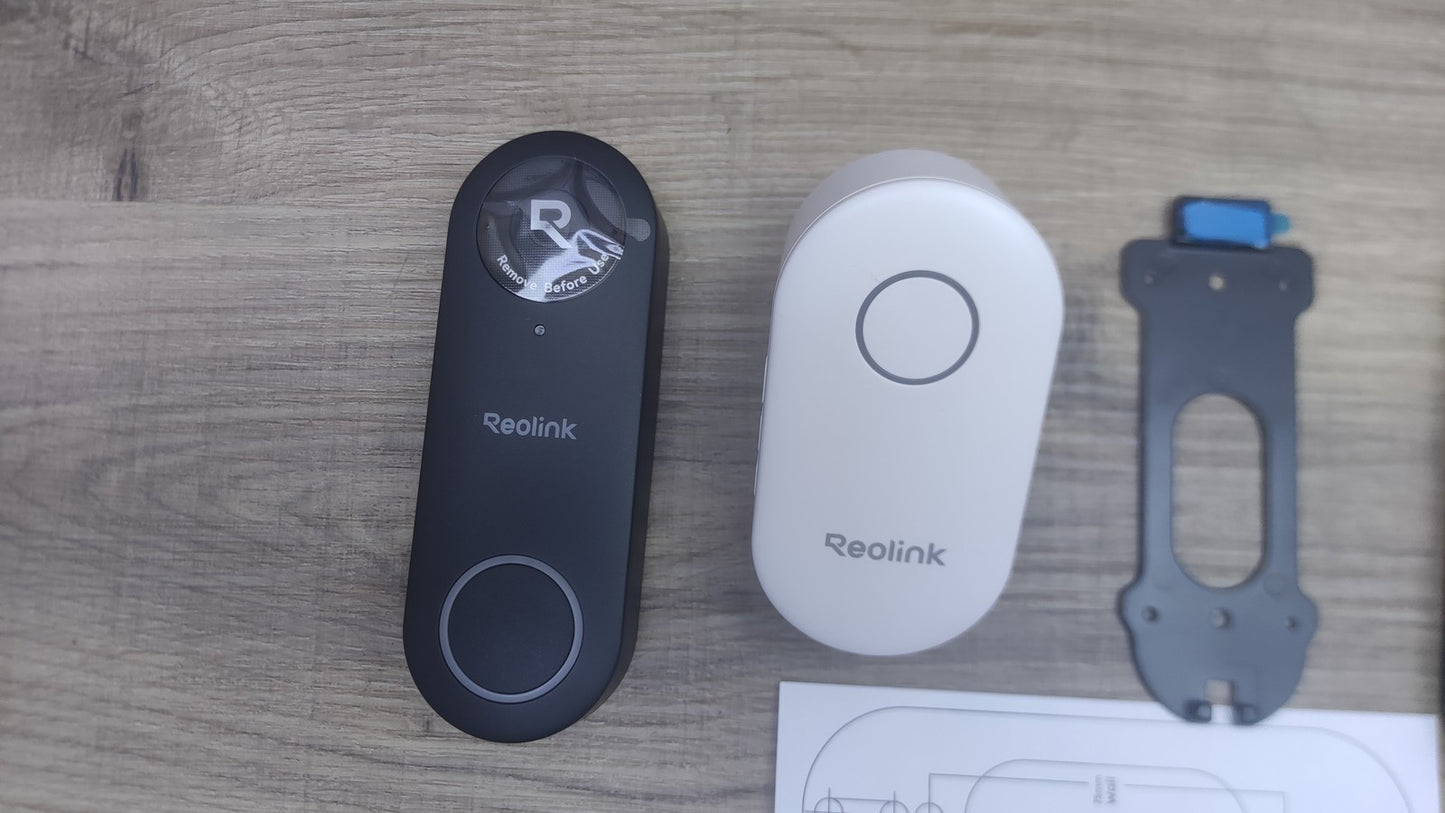 Reolink Video Doorbell WiFi Video-Türklingel mit Chime, I38596