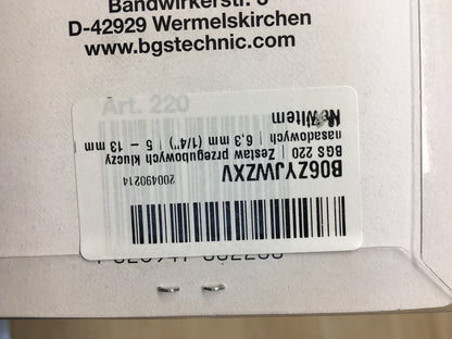 BGS 220 Gelenk-Steckschlüssel-Satz 6,3 mm (1/4"), SW 5-13 mm, 10-tlg., I36991