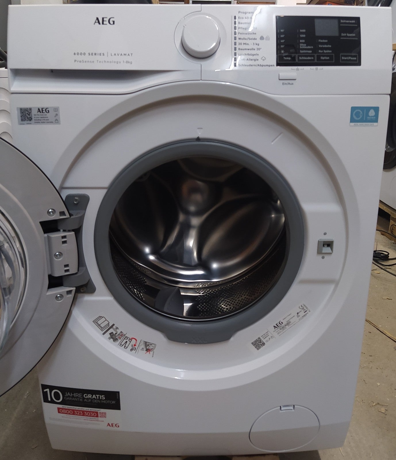 AEG Frontlader Waschmaschiene L6AMZ48FL 8 Kg I34813