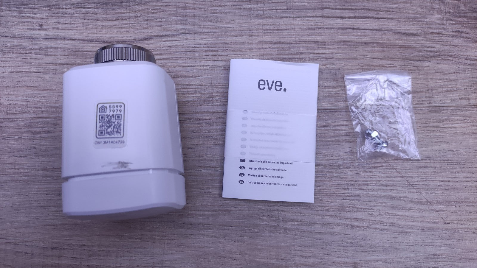 Eve Thermo Smartes Heizkörperthermostat mit LED-Display, I34540