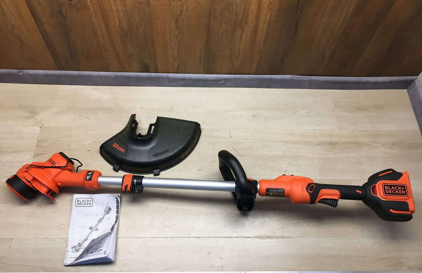 Black+Decker Akku-Rasentrimmer BCSTE636L1 SOLO, Schnittbreite 33cm, I35883