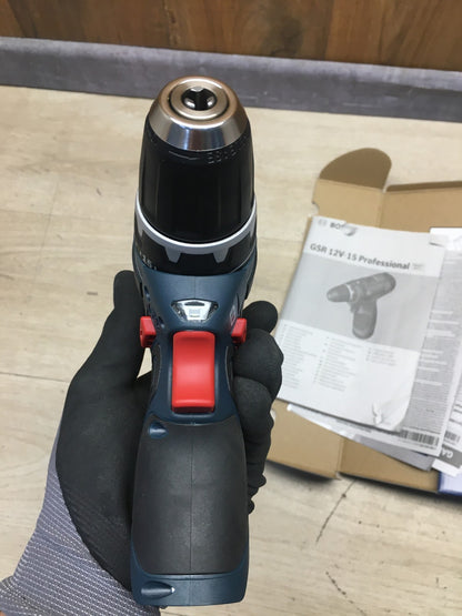 Bosch Professional GSR 12V-15 Akku-Bohrschrauber SOLO, I41026