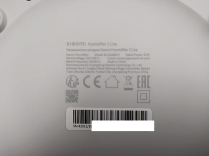 Xiaomi Luftbefeuchter 2 Lite, MJJSQ06DY, 4 L, I38953