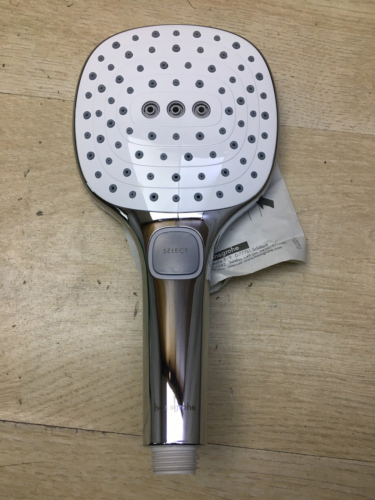 hansgrohe Raindance Select E Handbrause (26520400), mit 3 Strahlarten, I35176