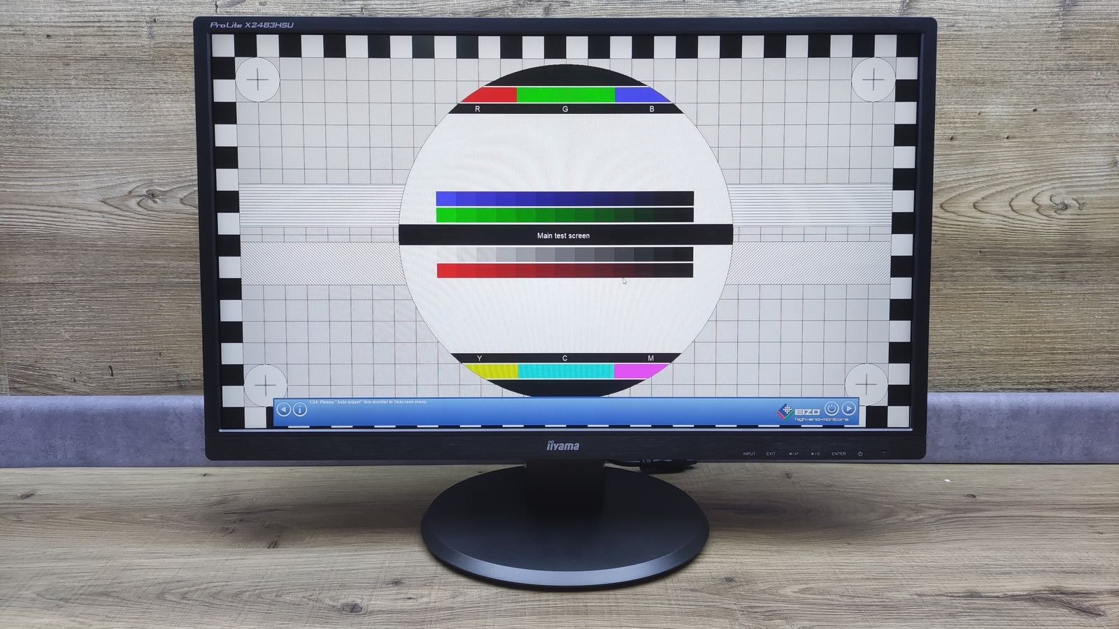 iiyama ProLite X2483HSU-B3 Monitor 23.8" FHD 1920x1080 VGA HDMI DP 75Hz 4ms