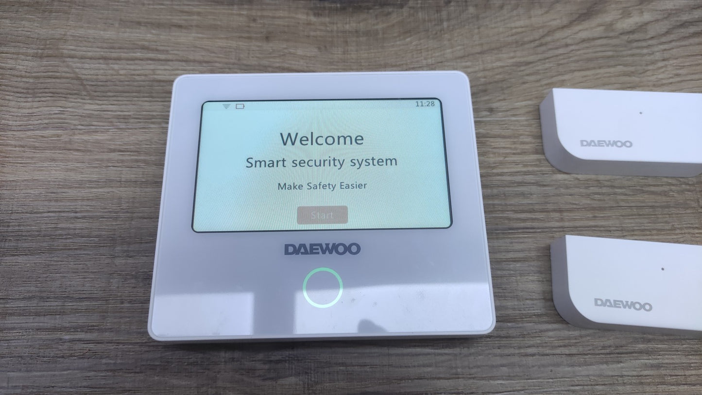 Daewoo AM301 Alarmanlage Set, Zentrale mit Touchscreen, I35470