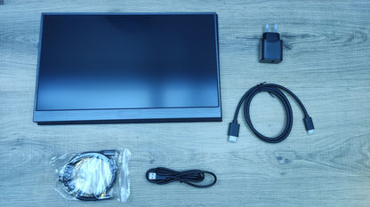 Momods Tragbarer Monitor 15,6" (GS156CM2-G) FHD 1920x1080 IPS FreeSync USB-C