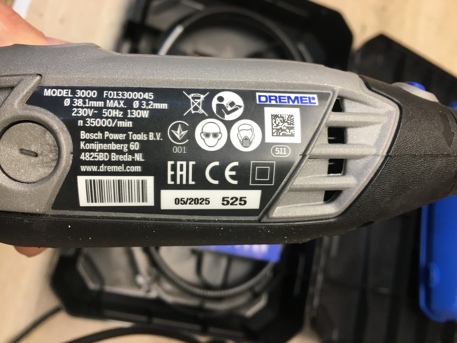DREMEL 3000-1/25 EZ Multifunktionswerkzeug 130W, I38923