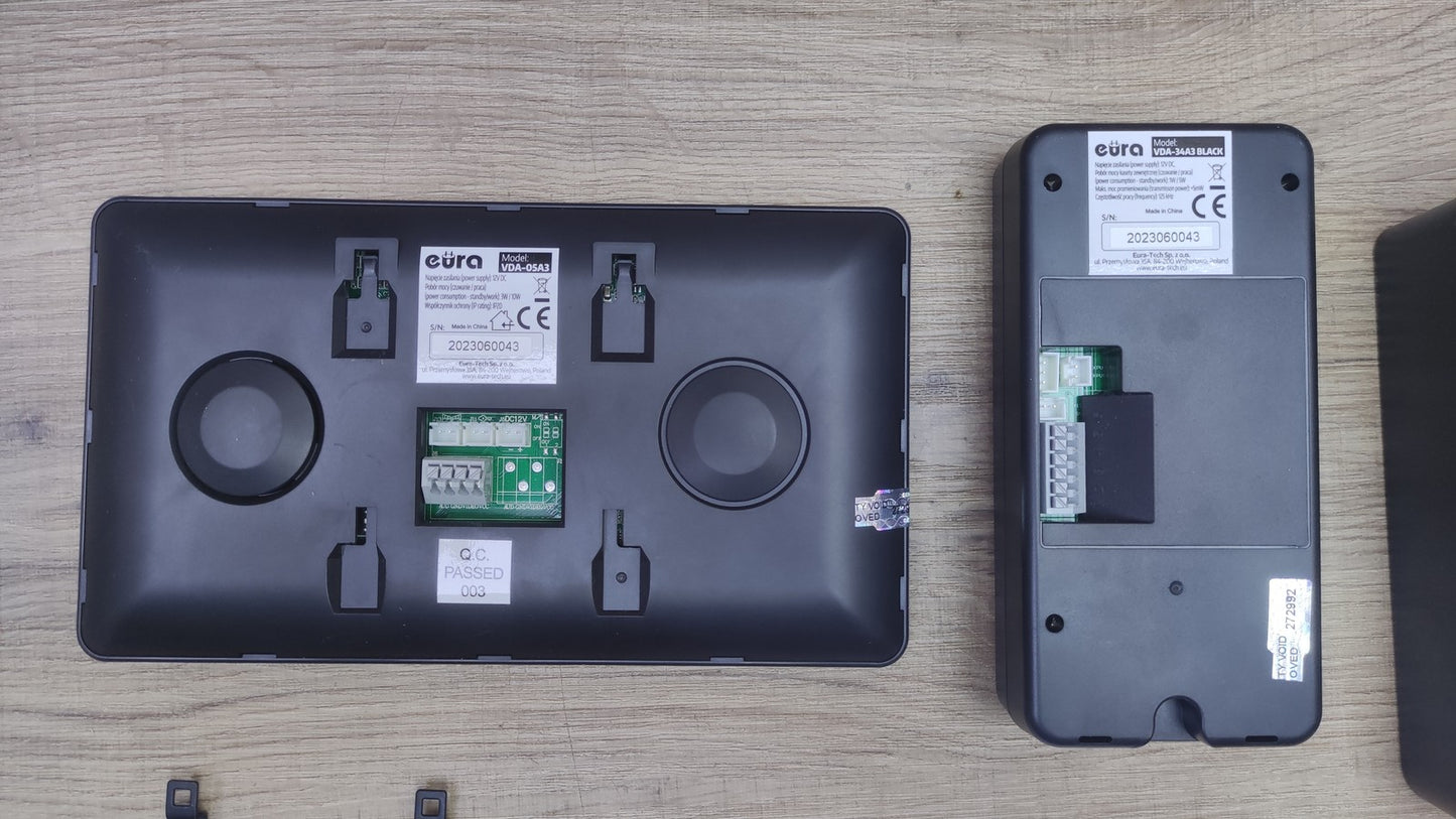 Eura VDP-76A3 Alpha Video-Türsprechanlage 4 Draht, I36886