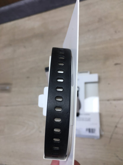 Fitbit Luxe Horween Leather Armband, schwarz, I39182