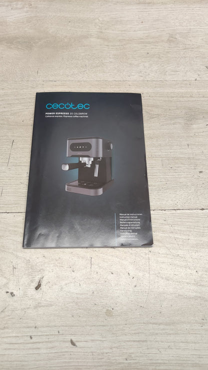 Cecotec 00268 Espressomaschine Power Espresso 20 ColdBrew, 1350W, I39668