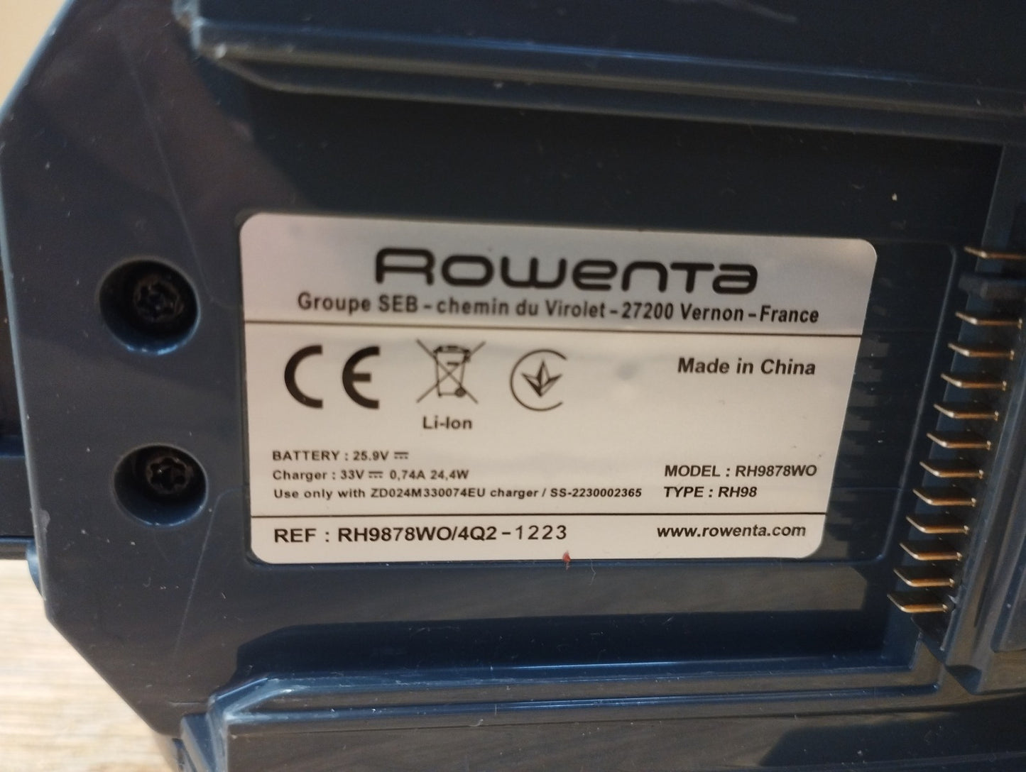 Rowenta X-Force Flex RH9878WO Kabelloser Stabstaubsauger, I39629