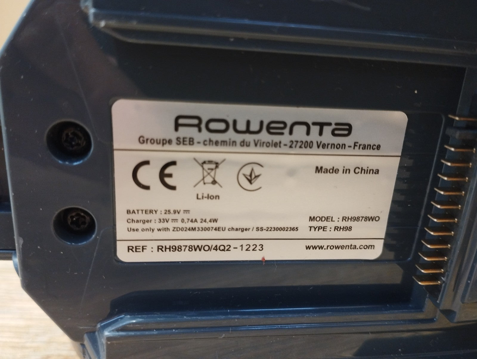 Rowenta X-Force Flex RH9878WO Kabelloser Stabstaubsauger, I39629
