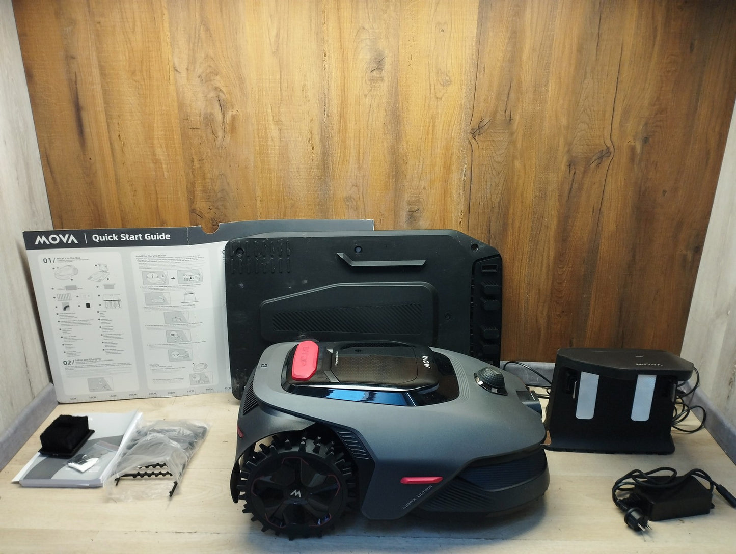 MOVA LiDAX Ultra 1200 Mähroboter ohne Begrenzungskabel MXXM4100, I39589