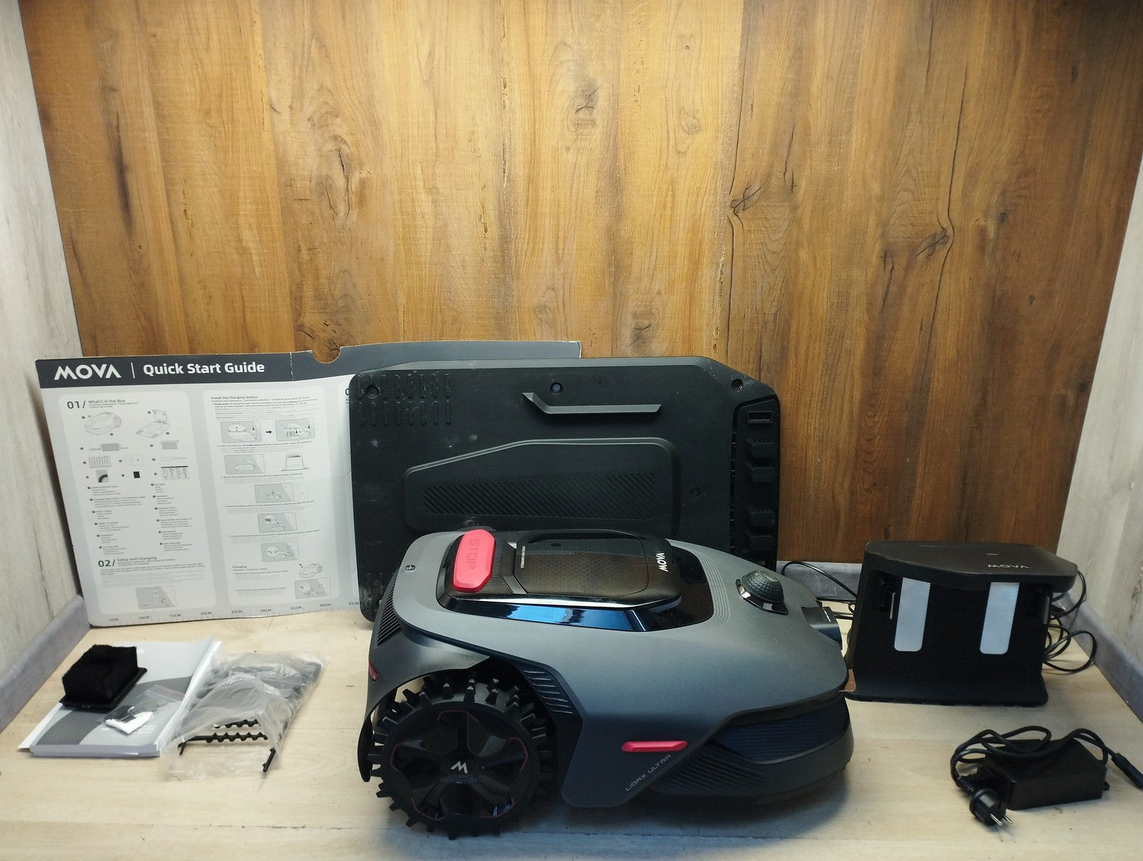 MOVA LiDAX Ultra 1200 Mähroboter ohne Begrenzungskabel MXXM4100, I39589