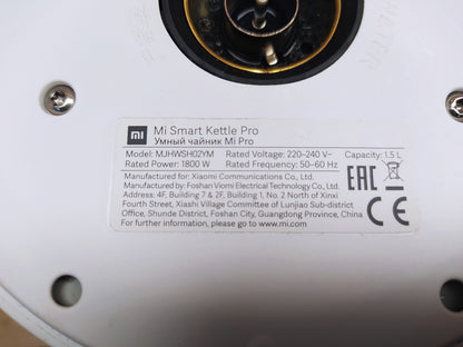 Xiaomi Mi  Smart Kettle Pro Wasserkocher 1,5 L, I38774
