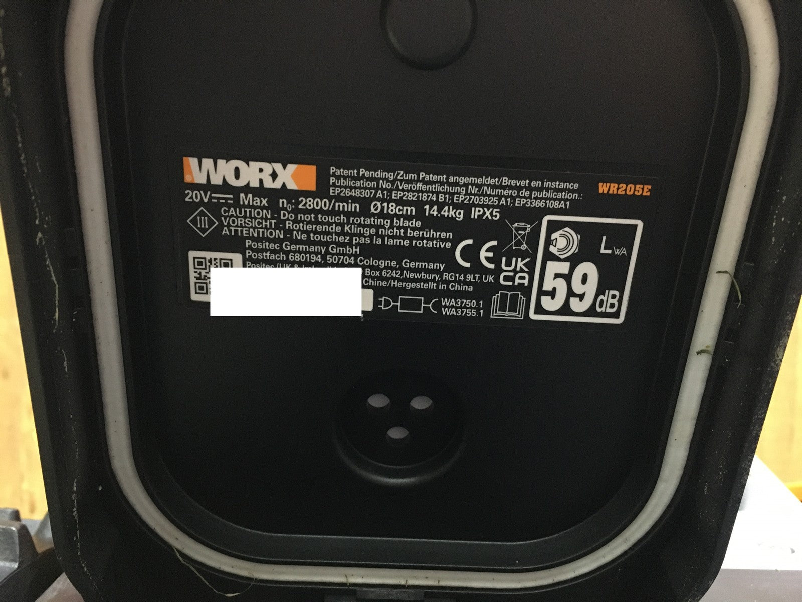 WORX Landroid Vision M550 Mähroboter WR205E ohne Begrenzungskabel I34385