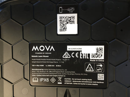 Dreame Mova 1000 Mähroboter (MLLM4110) bis 1.000 m² 3D-LiDAR kabellos, I38038