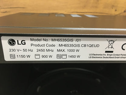 LG MH6535GIS Mikrowelle (25 L, 1000 W) mit Grill, I39483
