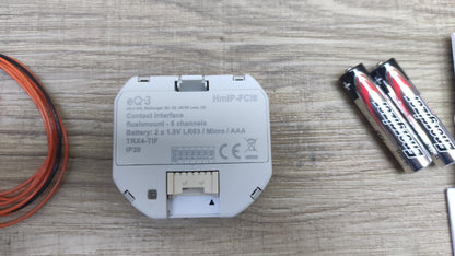 Homematic IP Kontakt-Schnittstelle Unterputz 6-fach HmIP-FCI6, I41004