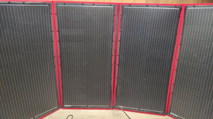 DOKIO Solarpanel 300W Solarmodul mit Regler faltbar
