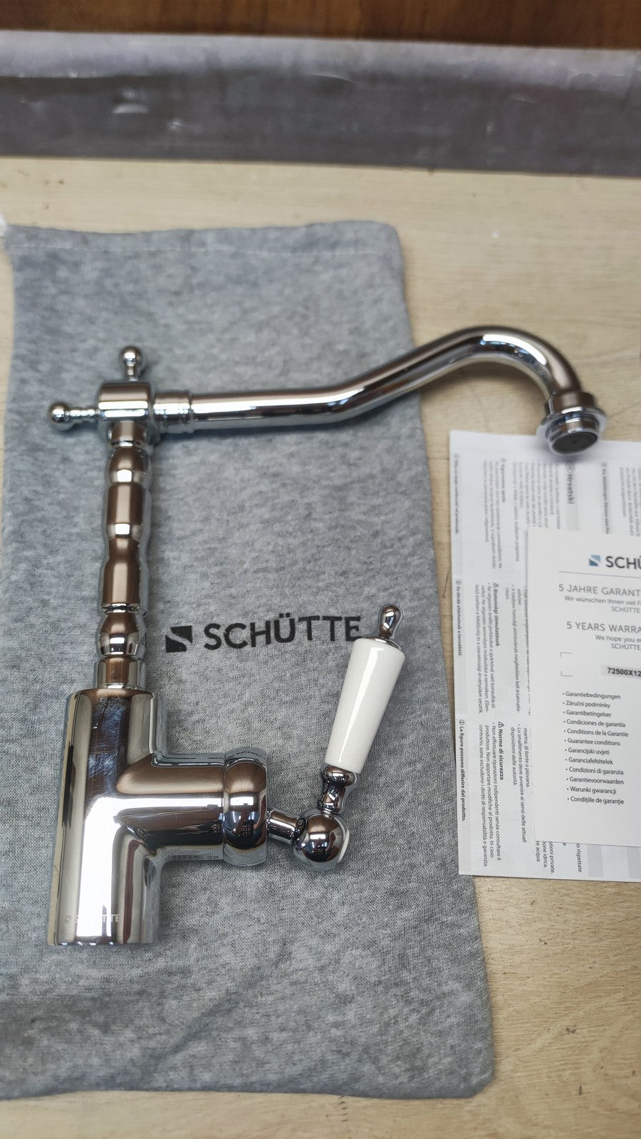 SCHÜTTE 72500 Küchenarmatur OLD STYLE, Retro Wasserhahn, I38421