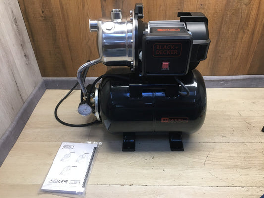 BLACK+DECKER BXGP1100XBE Selbstansaugende Pumpe, 1100 W, 4.600 l/h, I40568
