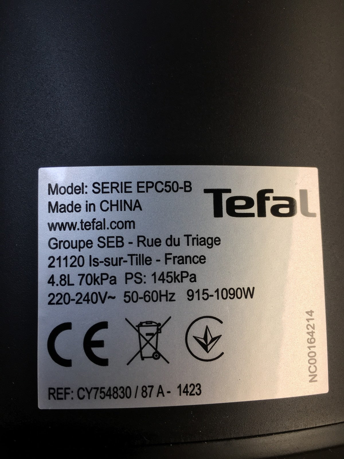 Tefal Turbo Cuisine CY754830 Multikocher 4,8L, High-Speed & 10 Programme, I37663