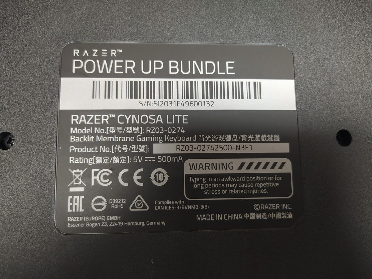 Razer Power Up Bundle Esports-Spielset schwarz I37751