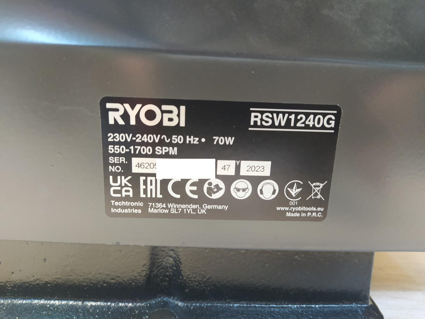 RYOBI Dekupiersäge RSW1240G, 127 mm Sägeblatt, I37400