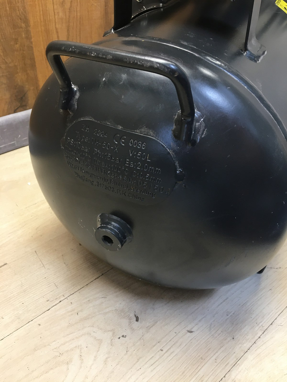 Mecafer 425563 Druckluftkompressor 8 bar, 50L, I38575