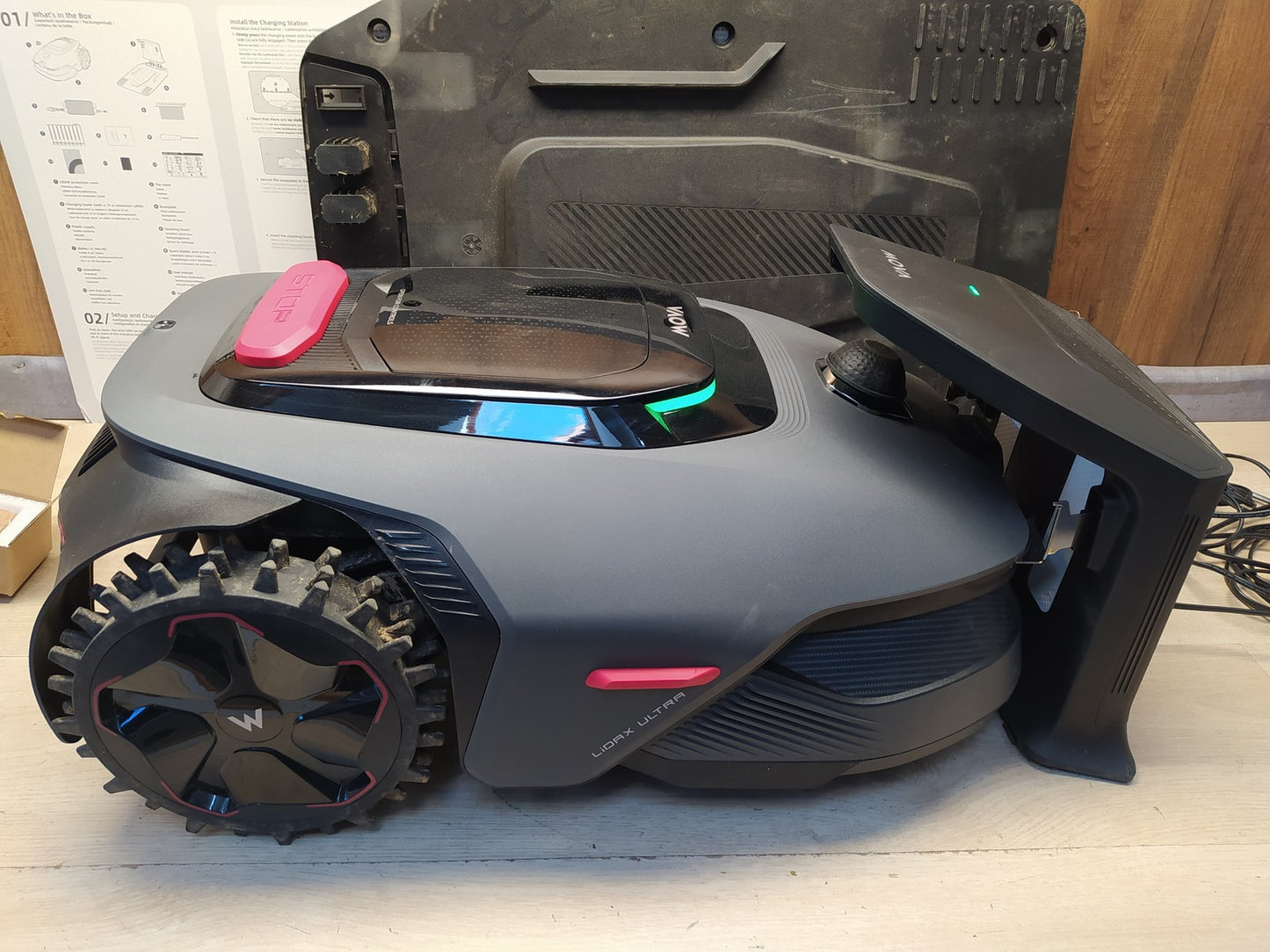 MOVA LiDAX Ultra 1200 Mähroboter ohne Begrenzungskabel MXXM4100, I37980