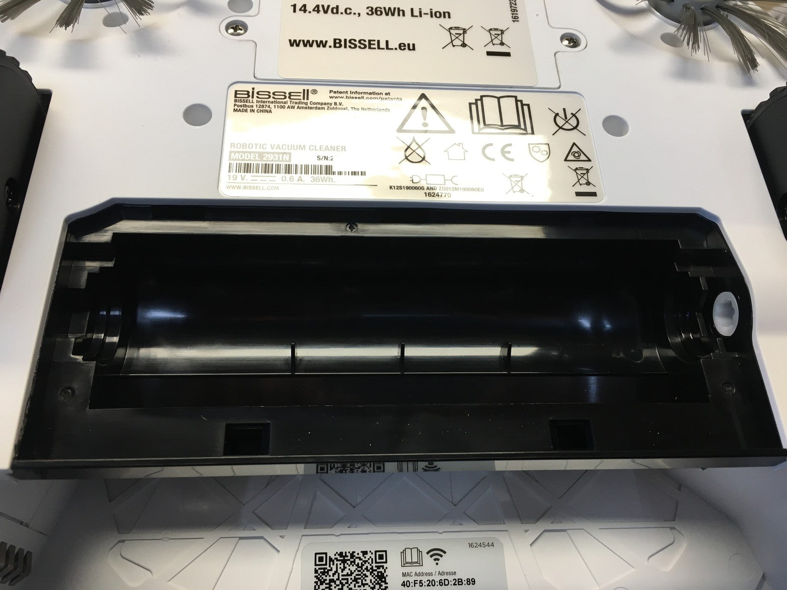 Bissell SpinWave 2931N Saugroboter mit Wischfunktion I36699