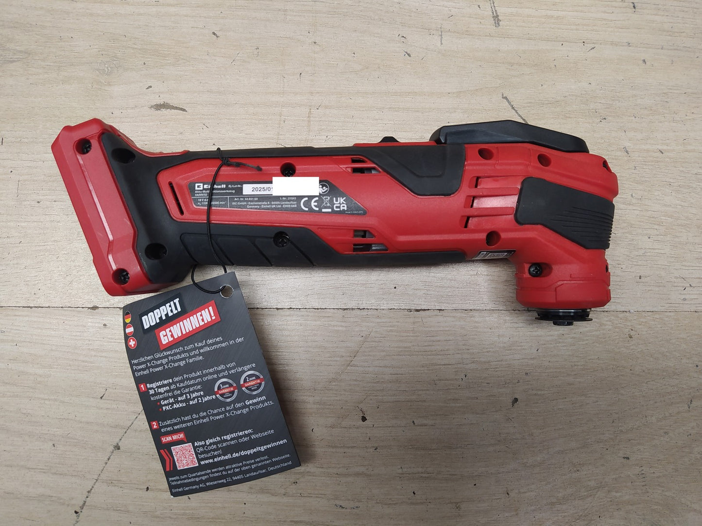 Einhell Varrito Akku-Multifunktionswerkzeug solo inkl. Zubehör (4465160), I37450