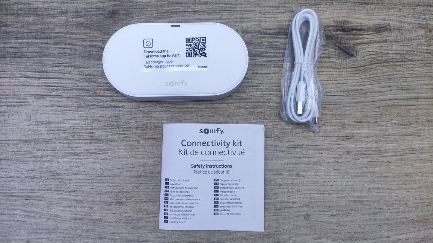 Somfy 1870755 TaHoma mini Connectivity Kit Steuerzentrale I36979