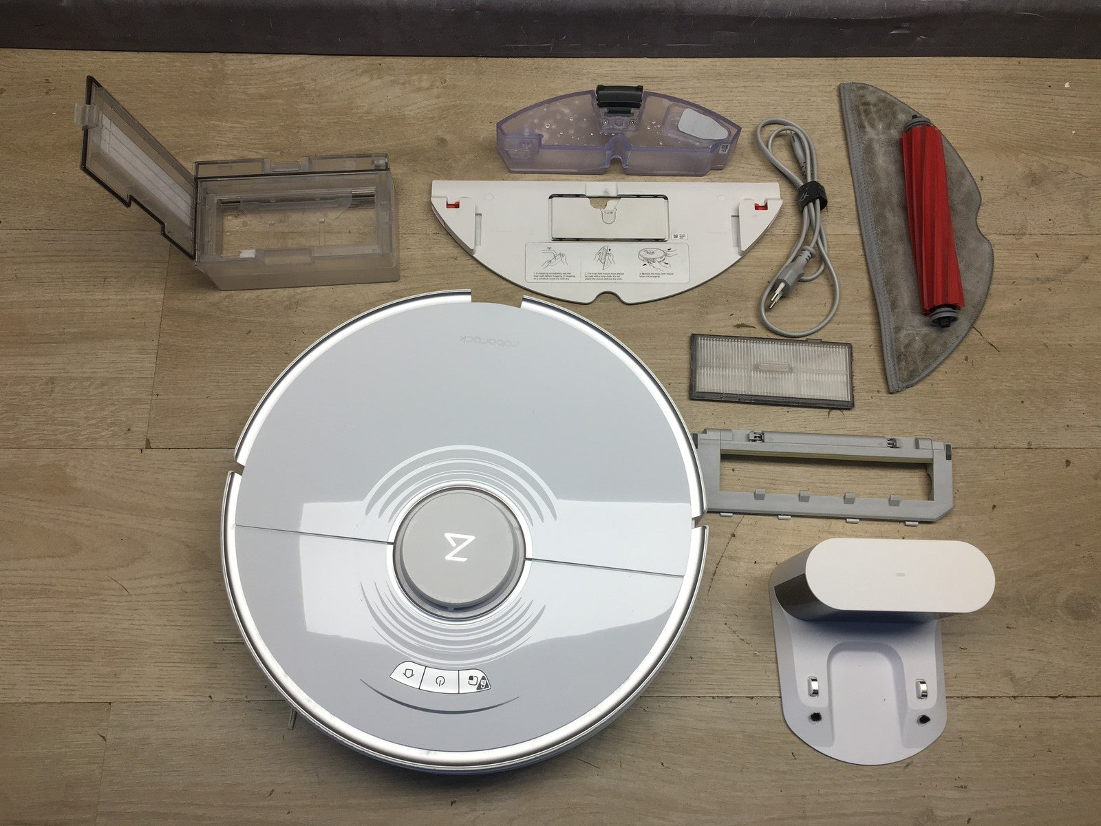 roborock S7 Saug- und Wischroboter, Saugleistung 2500Pa, weiß, I35917