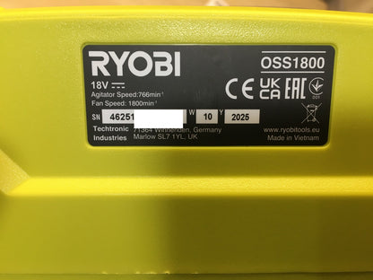 RYOBI 18 V ONE+ Akku-Universalstreuer OSS1800 solo, 4 L Tank, I38669