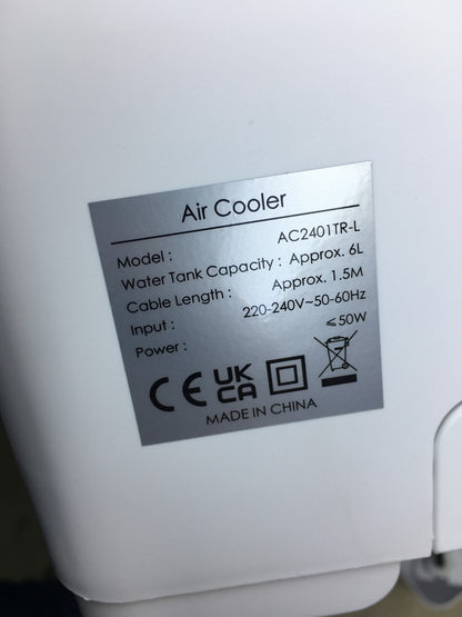 SENTICUM AC2401TR-L Mobile Klimaanlage 4 in1, Luftkühler, Luftbefeuchter, I35081