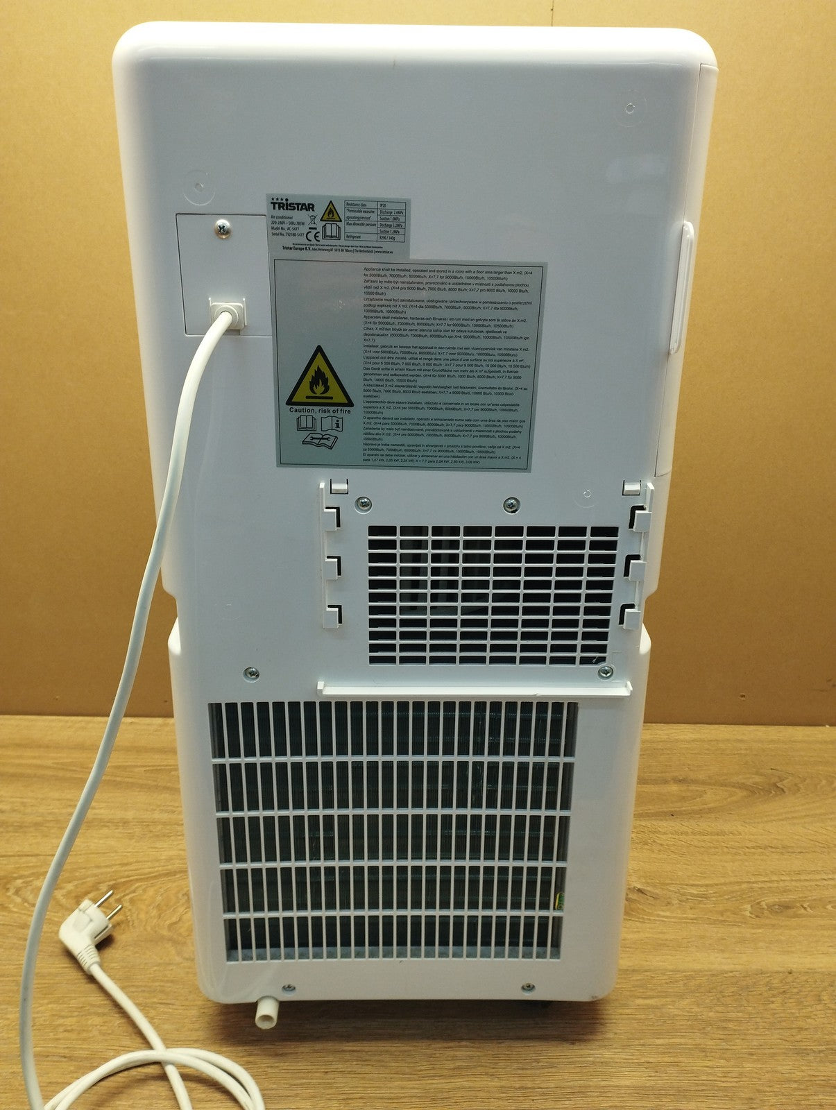 Tristar AC-5477 Klimaanlage 2.05kW 7000BTU/h Kühlleistung EEK: A, I39490