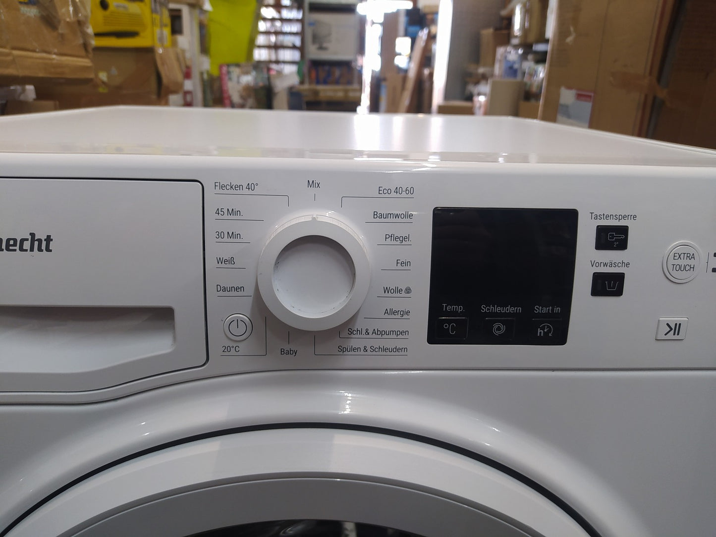 Bauknecht BPW 814 B Waschmaschine Frontlader 8kg EEK: B I36842
