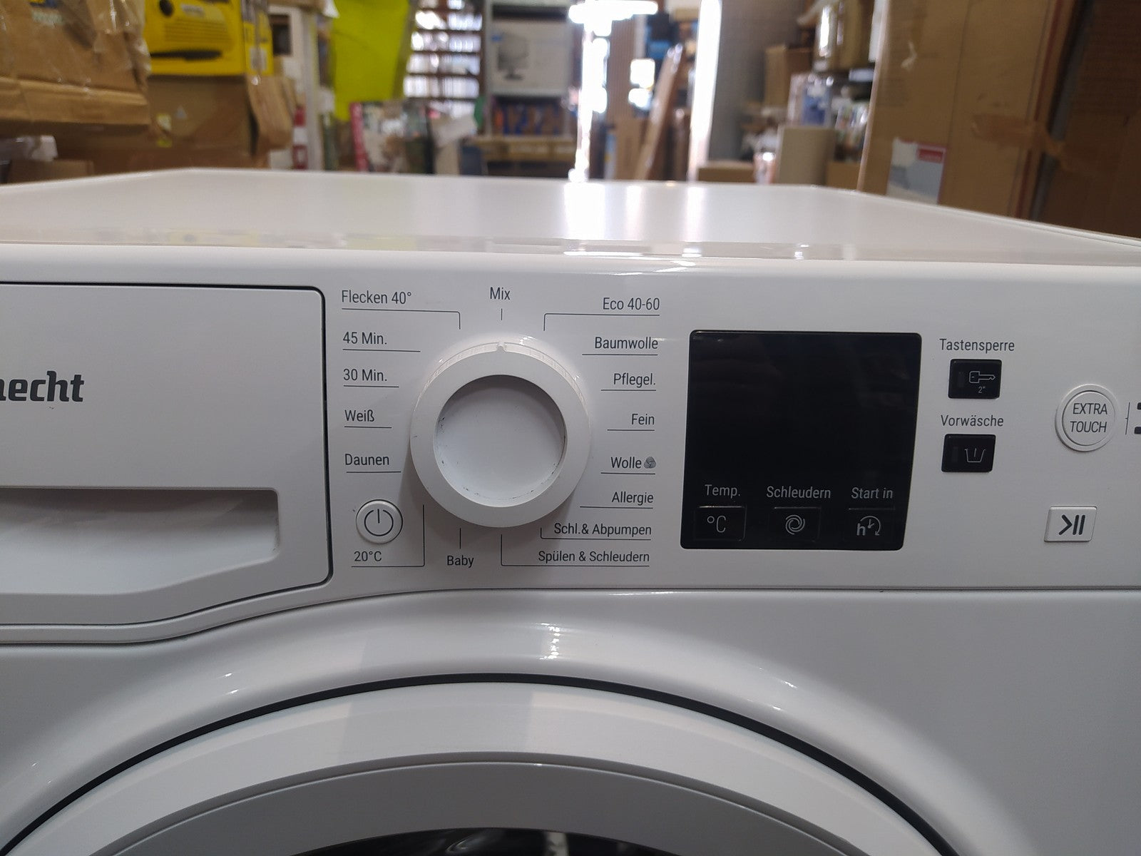 Bauknecht BPW 814 B Waschmaschine Frontlader 8kg EEK: B I36842