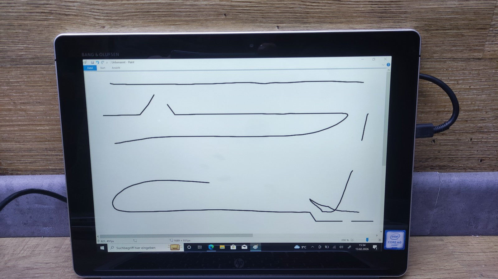HP Elite x2 1012 G1 Tablet Touch 12" FHD 1920x1280 Intel M5-6Y54 8GB 256GB LTE