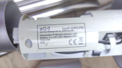 Homematic HmIP-SWO-PR Wettersensor 151821A0  intelligente Wetterdaten, I36954