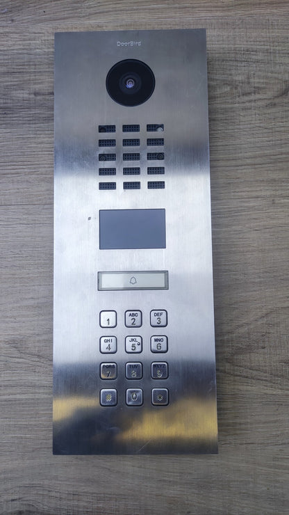 DoorBird D2101KV Video-Türstation mit Keypad, Ausseneinheit, I37755