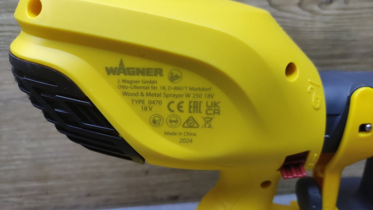 WAGNER Akku-Farbsprühsystem Wood&Metal Sprayer W250 18V Solo, 800 ml