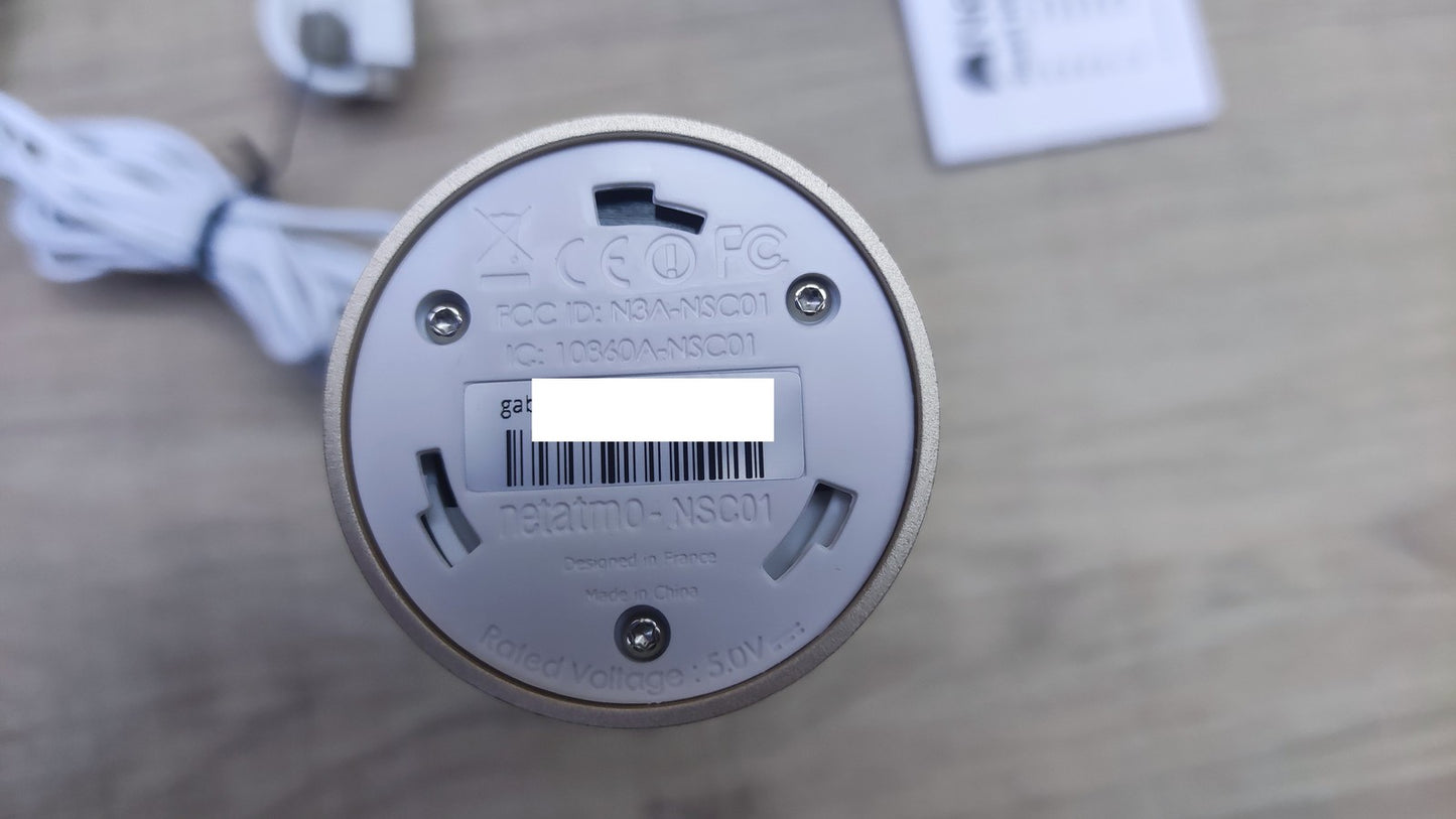 Netatmo NSC01 Smarte Überwachungskamera Innen, WLAN, I35653