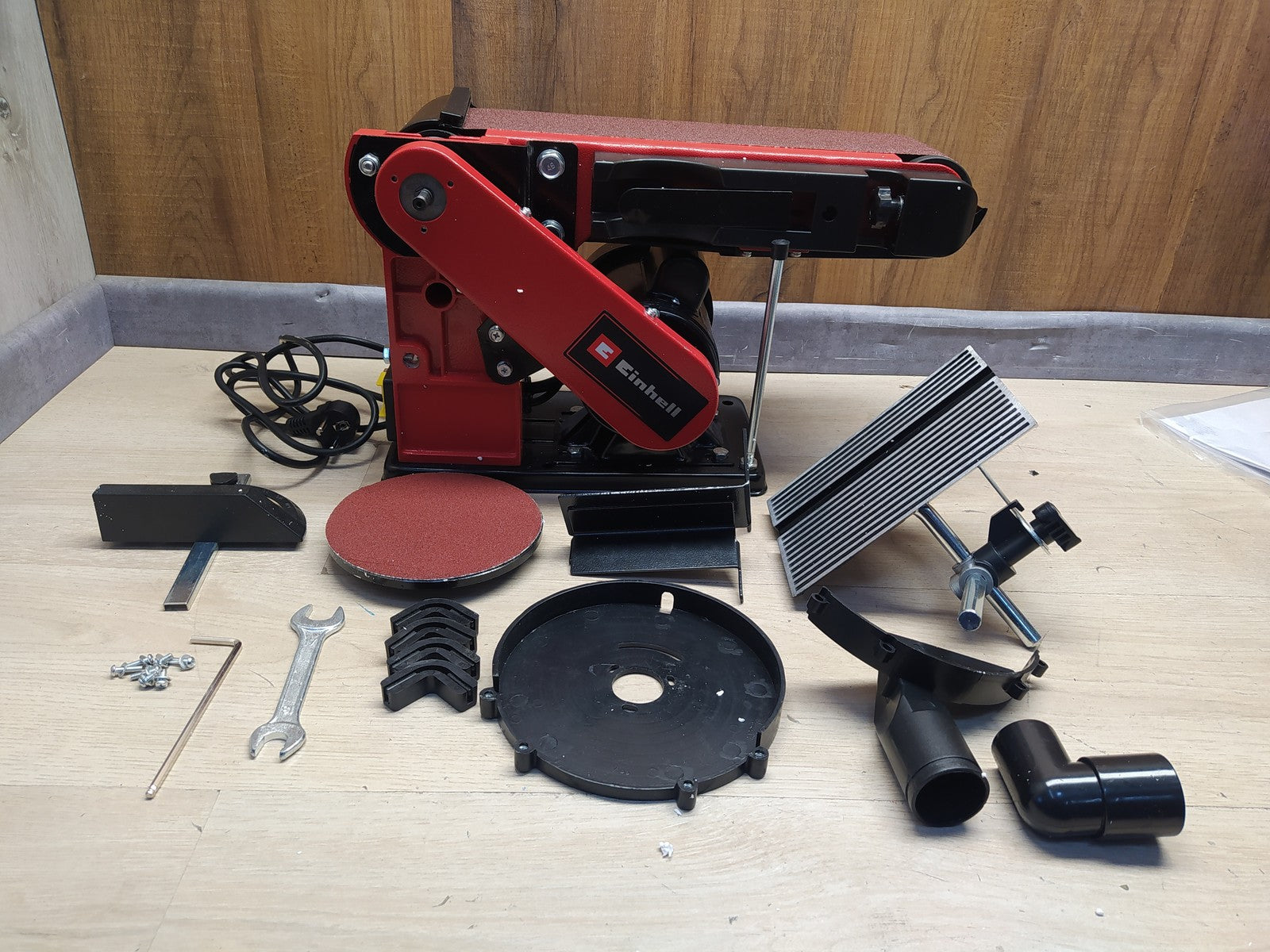 Einhell Stand-Band-Tellerschleifer TC-US 380 (4419257), 380W, I37044
