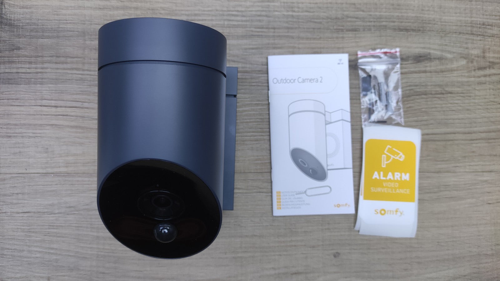 Somfy 1875326 Überwachungskamera aussen anthrazit, I35372