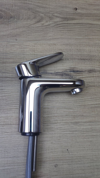 Hansgrohe 71558000 Waschtischarmatur Vernis Blend, Wasserhahn, Höhe 70mm